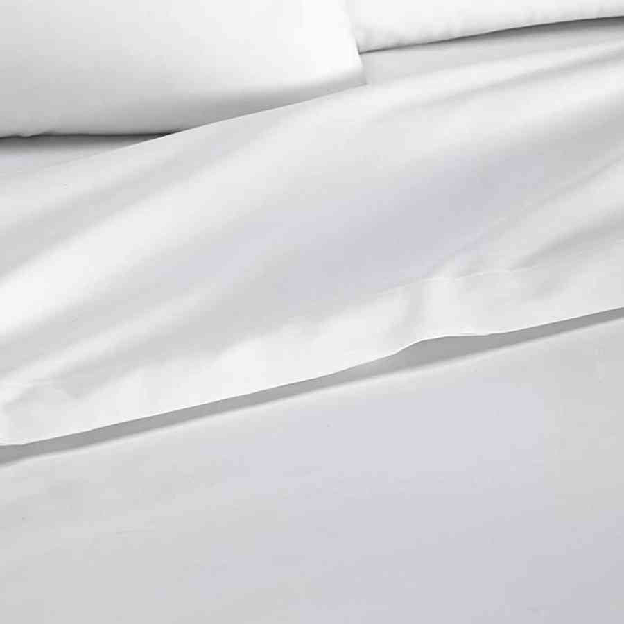 Cearceaf pat Matrimonial Satin Dhalia 100% bumbac 250x280 cm.