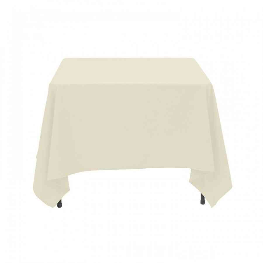 Faţă masă 12 persoane  150x220cm Damasc Plain Crem