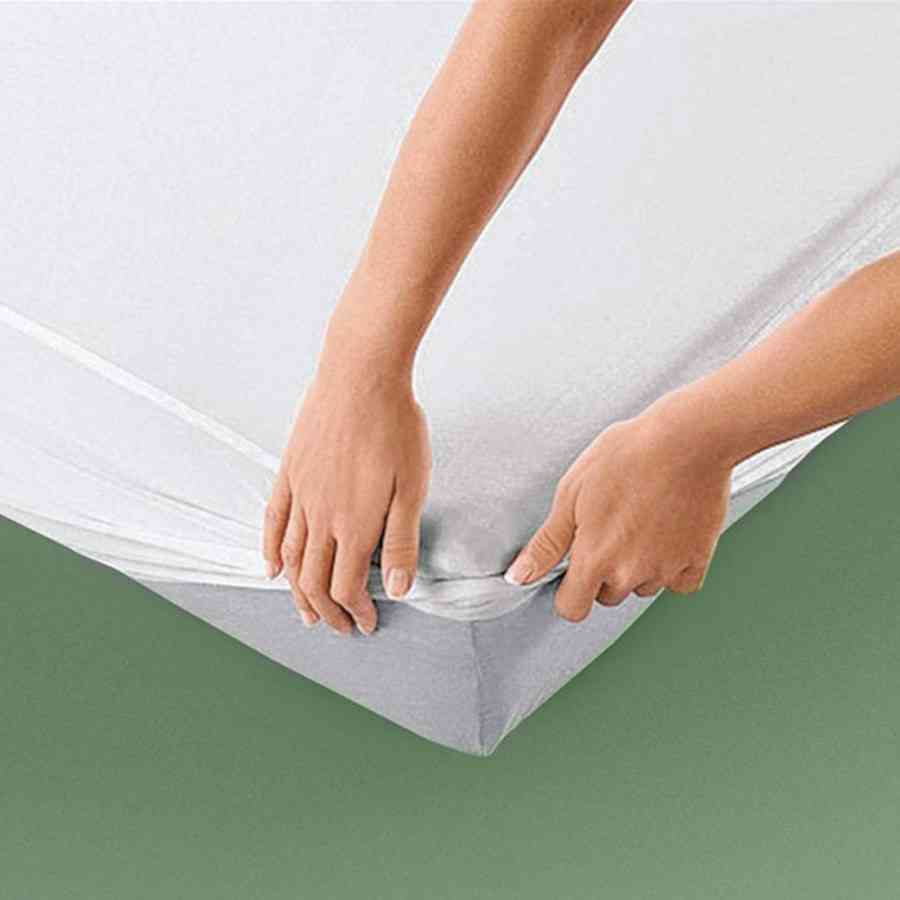 Husă impermeabilă Frottier din bumbac peliculizat 200x200 CM