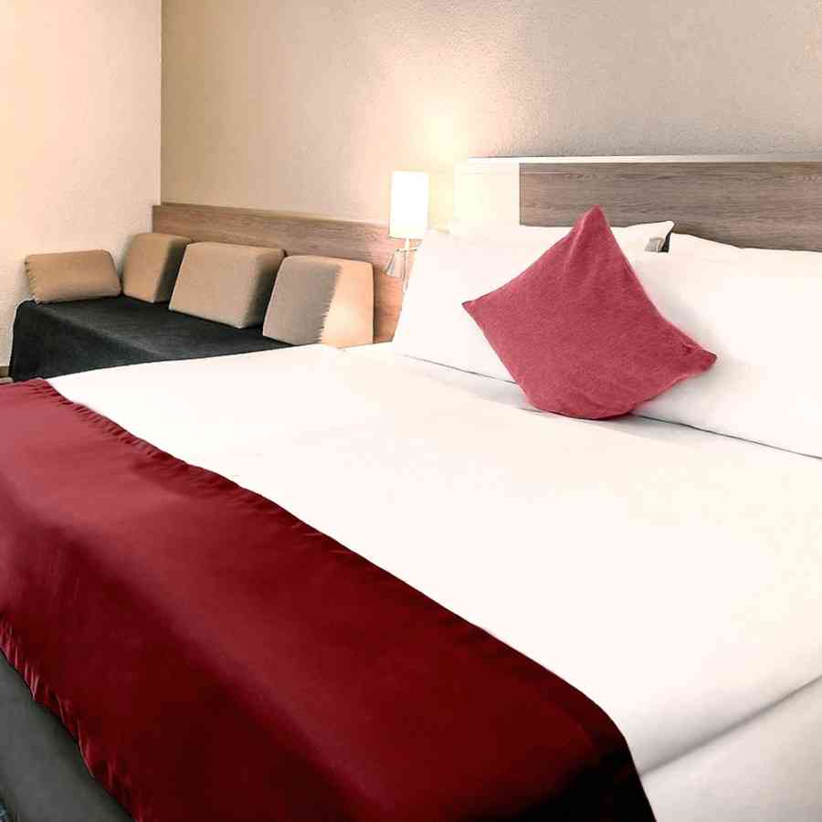 Lenjerie pat  Matrimonial Percale Policotton Onda