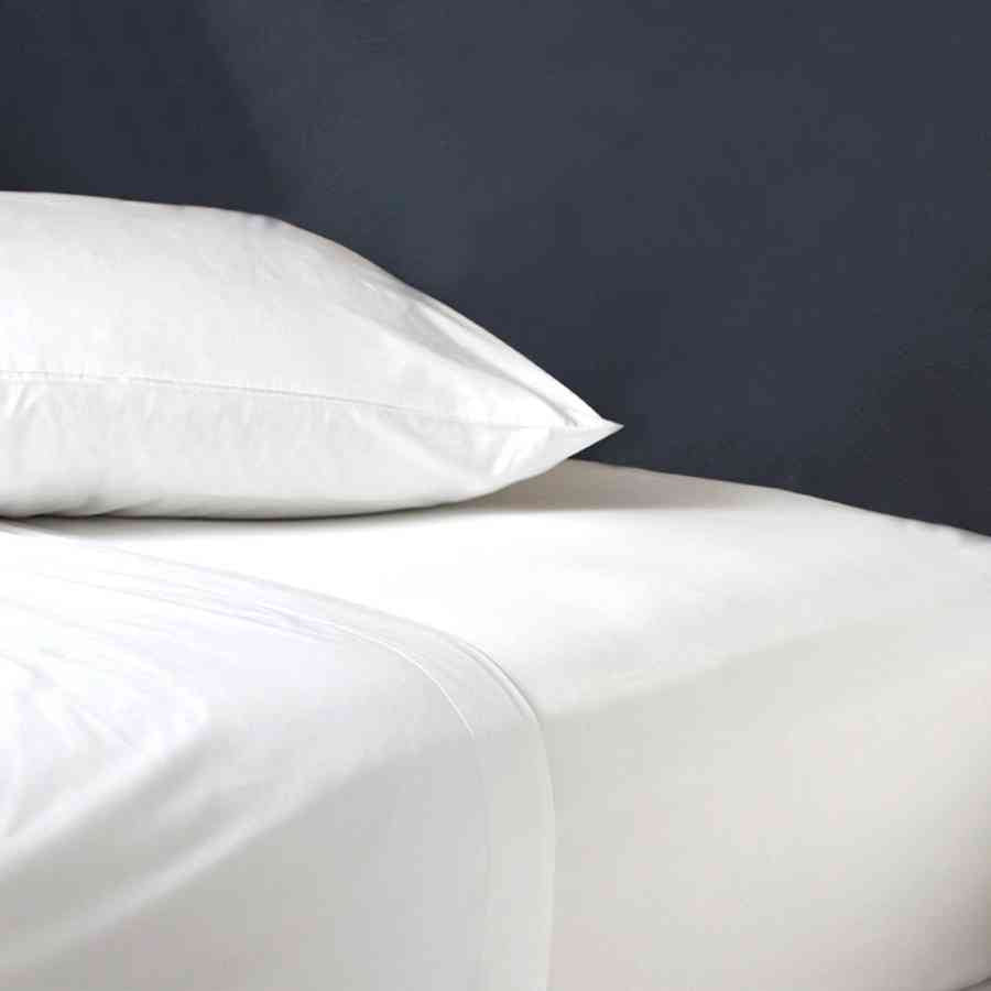 Lenjerie pat Matrimonial Satin Policotton, Plain Roma