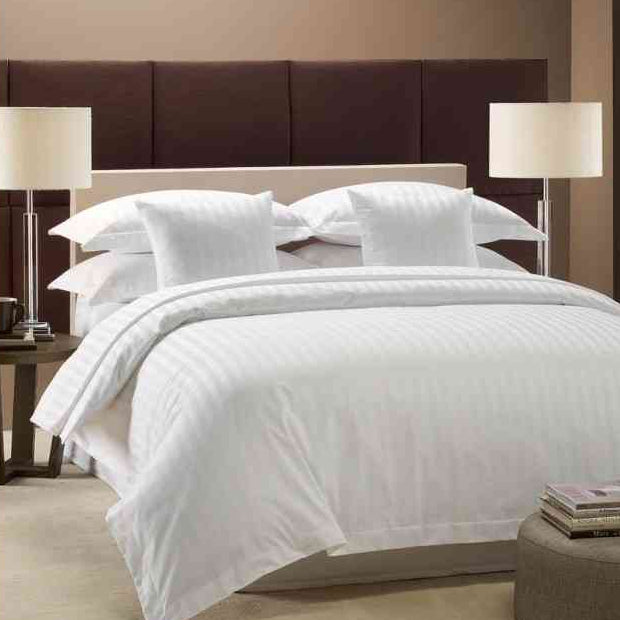 Lenjerie pat Single Satin 100% bumbac, dungi London