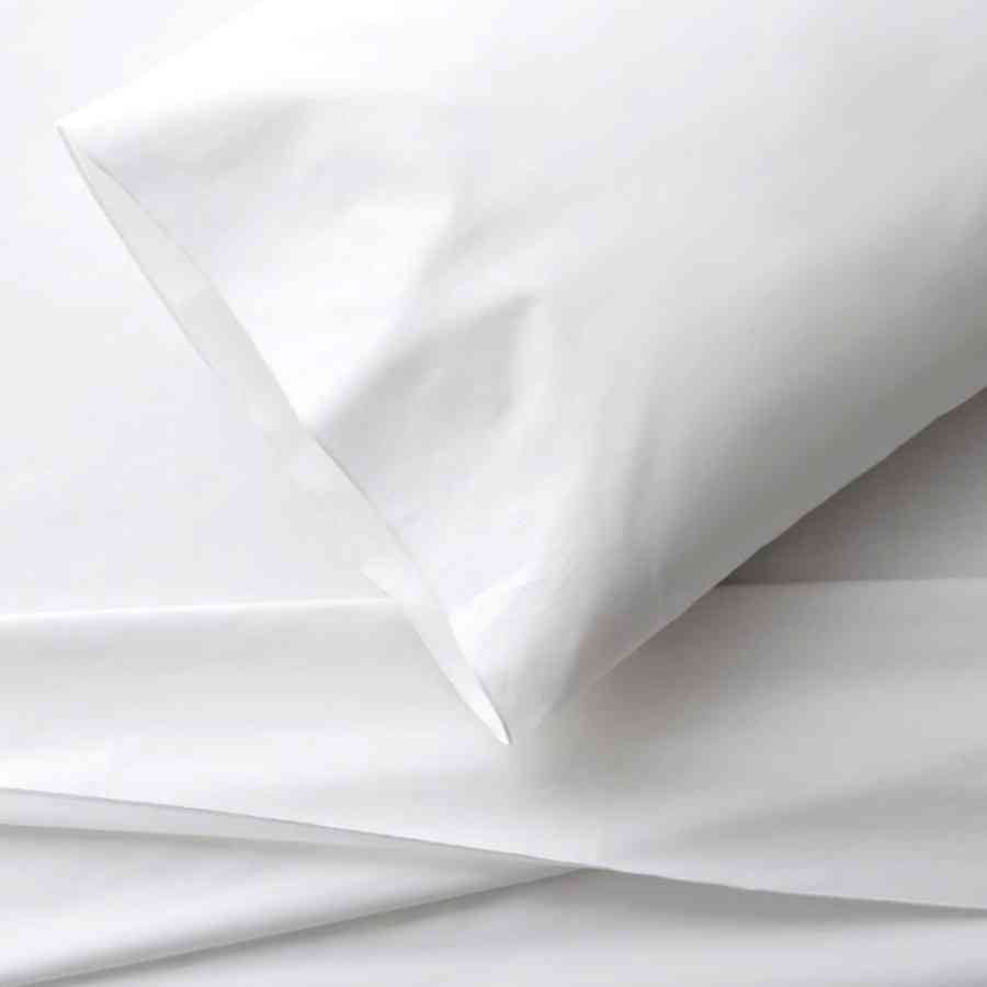Lenjerie pat Single Satin 100%Bumbac, Plain Elina