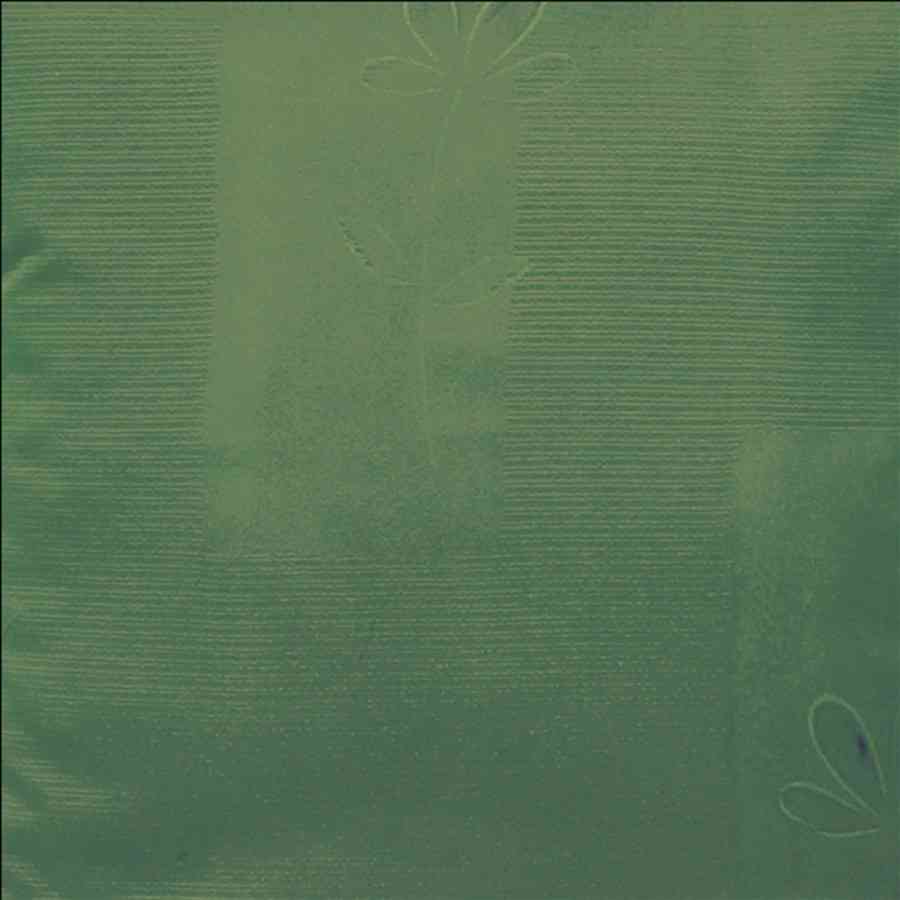 Perna decorativa Jaquard Model Floare verde