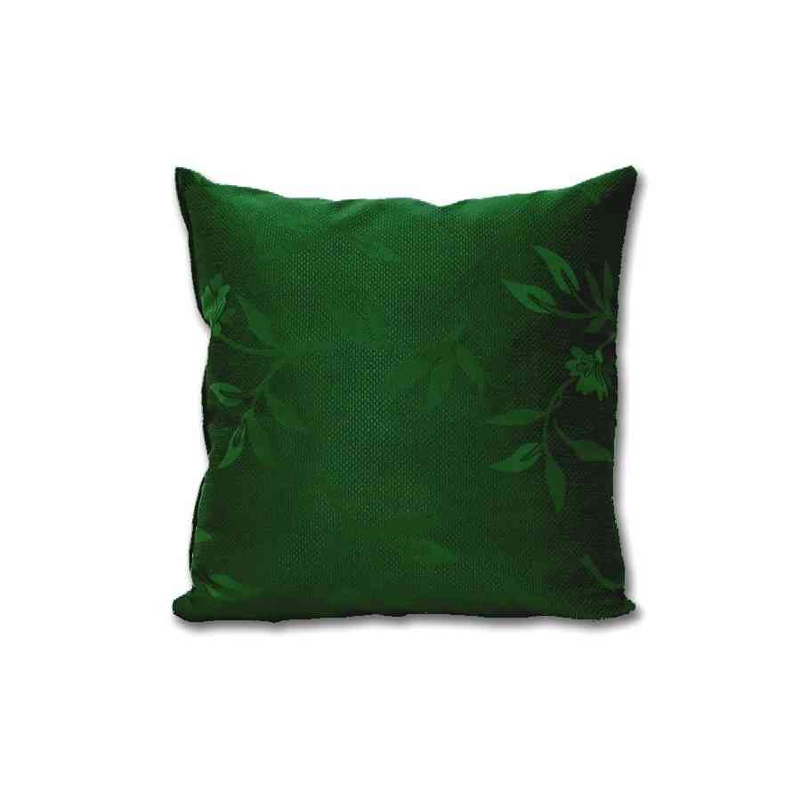 Perna decorativa Jaquard Model Garoafa verde
