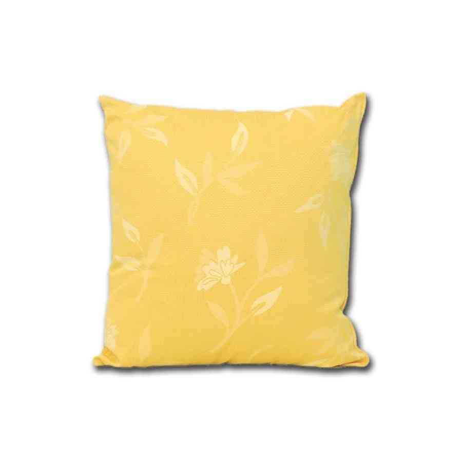 Perna decorativa Jaquard Model Garoafe galben