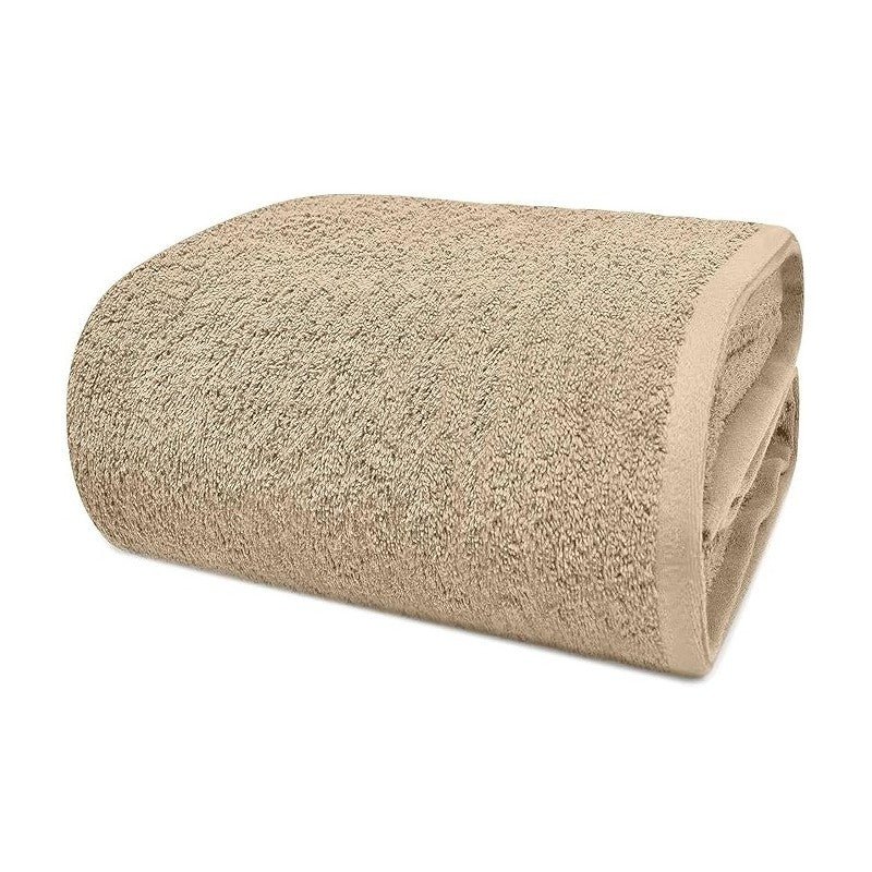 Prosop de piscina/SPA 100% bumbac model Plain culoare SAND 75x170cm