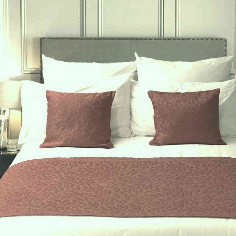 Traversa de pat  Pique Anderson Oak Cappuccino