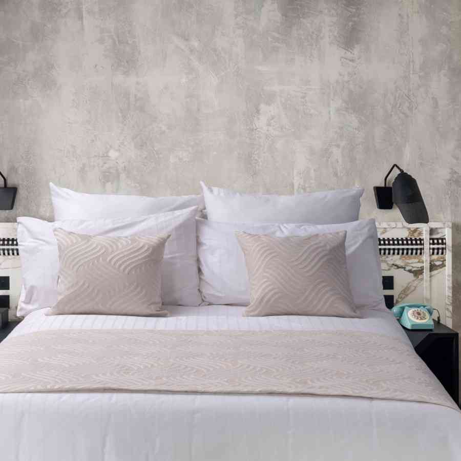 Traversa de pat  Pique Anderson Weaves Cream